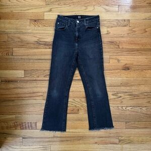 Urban Outfitters BDG High-Rise Cropped Kick Flare Jeans